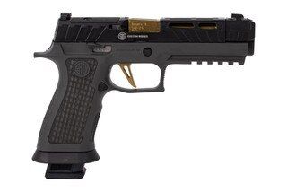 SIG Sauer P320 Spectre Comp Full-Size XSeries 9mm Pistol has a flat, skeletonized trigger